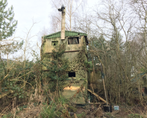 Sparrowhawk observation tower Nurturing Nature