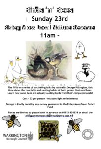 Birds ‘n’ Bees Presentation Risley Moss Nature Reserve