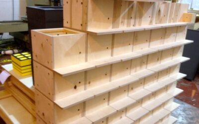 Deluxe bumblebee nest box designed and made in NW England