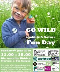 Go Wild Bioblitz & Nature Fun Day Wrexham