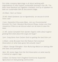 Talking about Garden Wild Bees at Daylesford Organic Farm