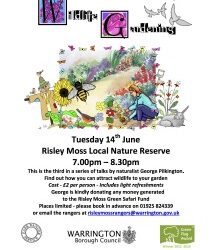 Wildlife Gardening Presentation/talk Risley Moss